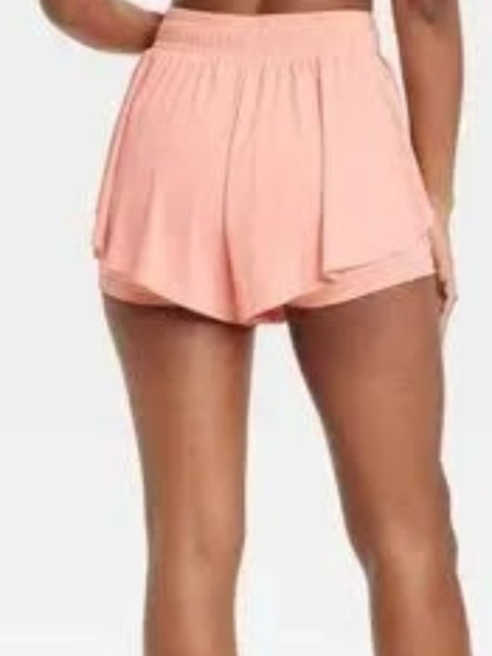 NWT JoyLab Women's Athletic Flowy Running Workout Shorts, Sunset Coral - Picture 2 of 7